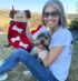Makko’s Snack Christmas dog stocking with festive treats and gifts for pets in San Antonio, Texas.
